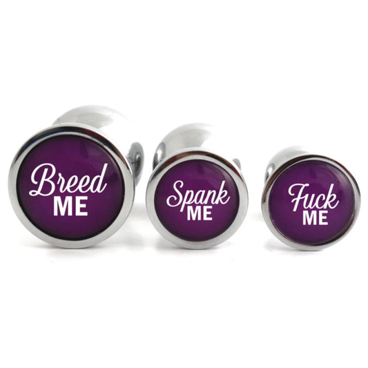 breed me, spank me, fuck me  butt plugs
