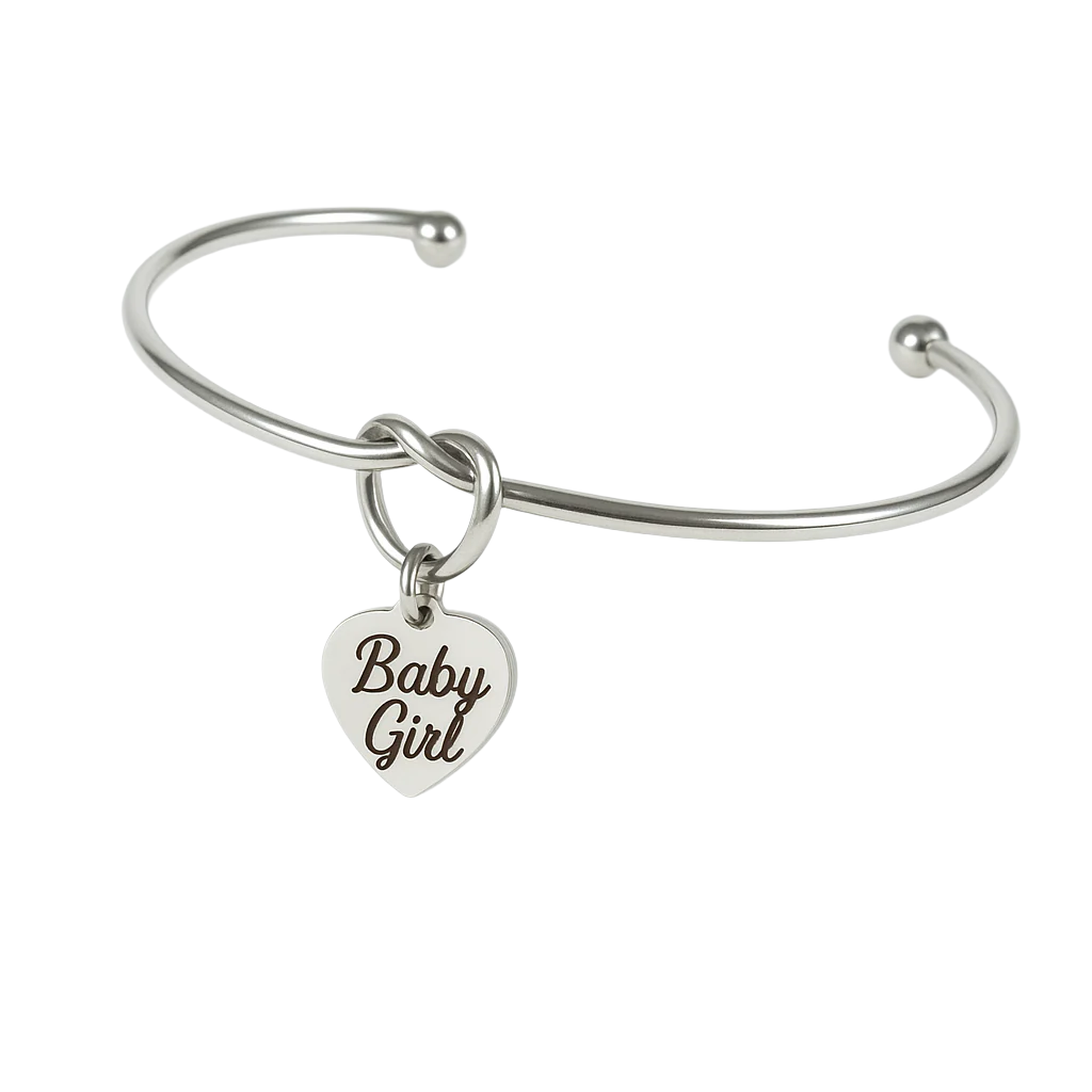 Baby Girl bracelet made from stainless steel