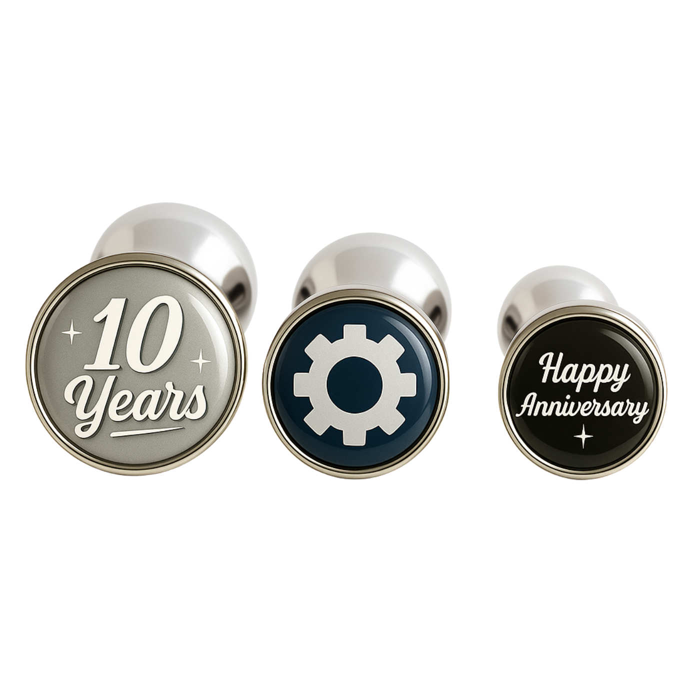 10th anniversary butt plugs gift set