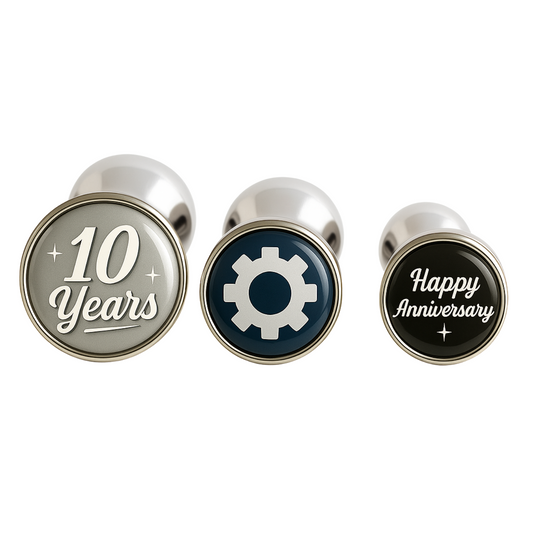 10th anniversary butt plugs gift set