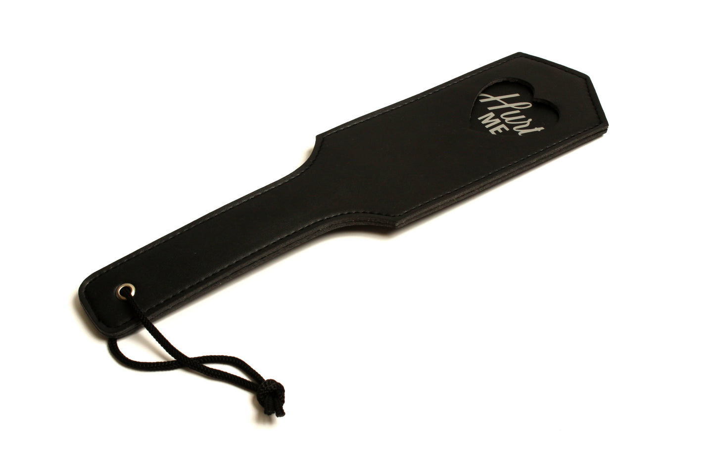 Faux leather Flogger heart imprint