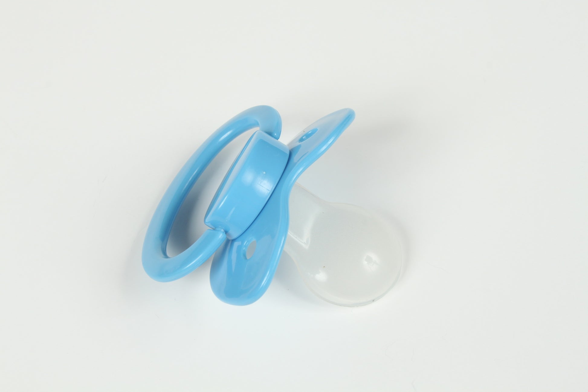 Blue kink pacifier for submissive brats and DDLG scenes