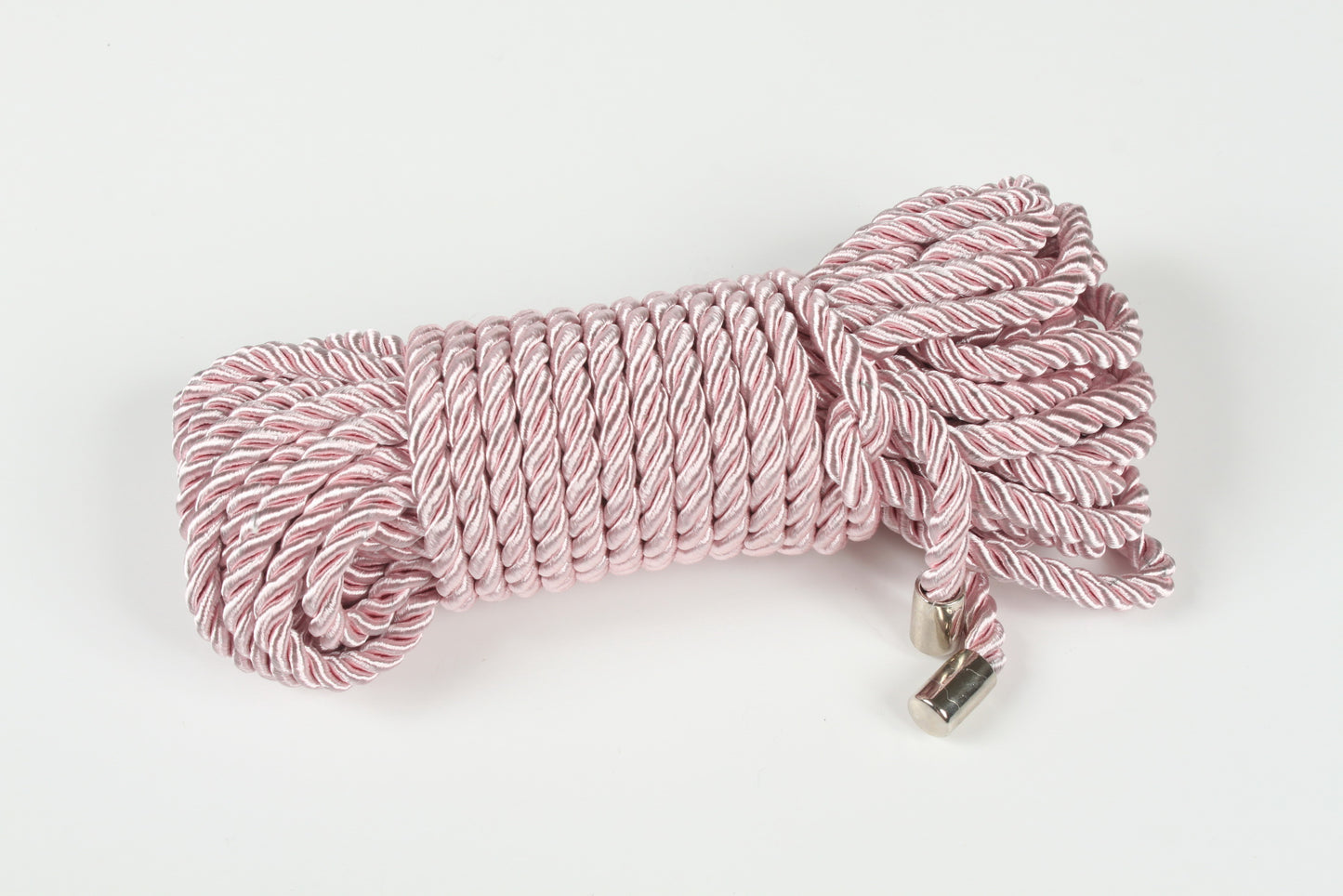 DDLG-friendly blush pink Shibari rope for decorative ties and play