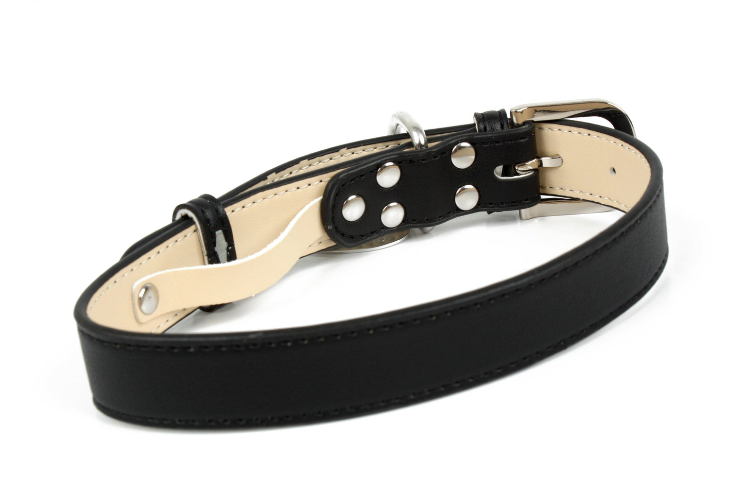 Beautiful Leather BDSM Collar – Customizable for Kink Play