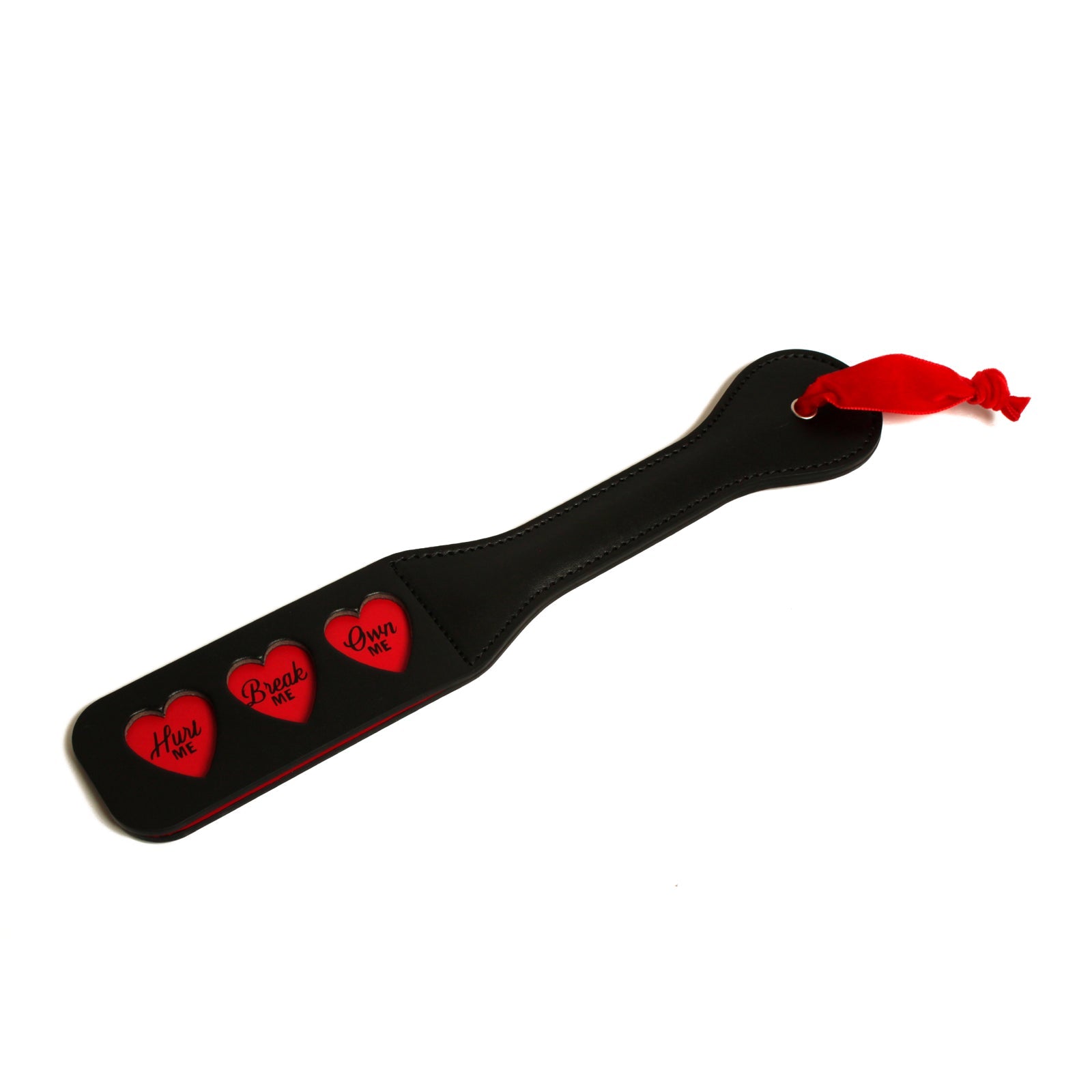 Leather heart paddle