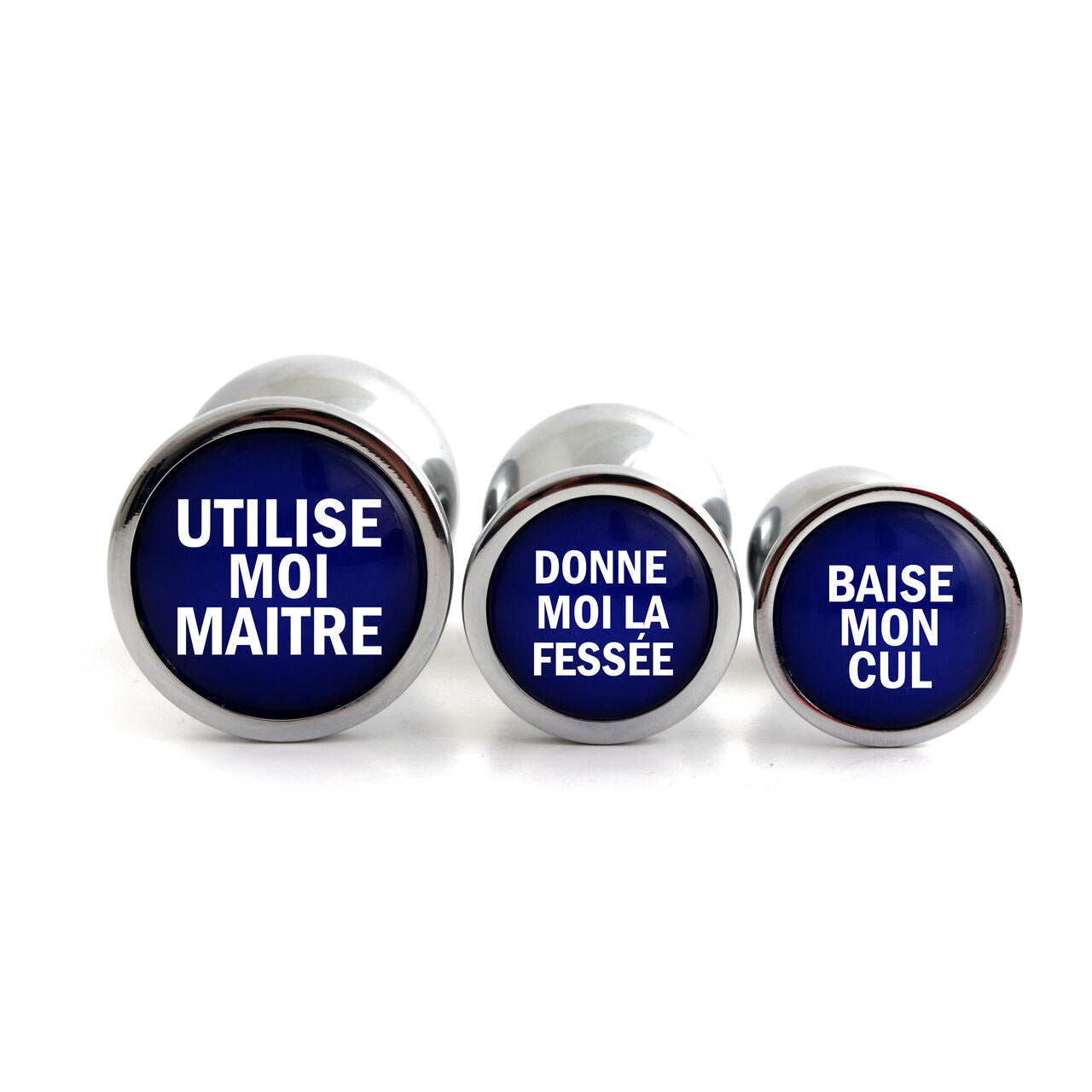 Plug Anal Personnalisé BDSM - Utilise moi maitre, donne moi la fessée, baise mon cul
