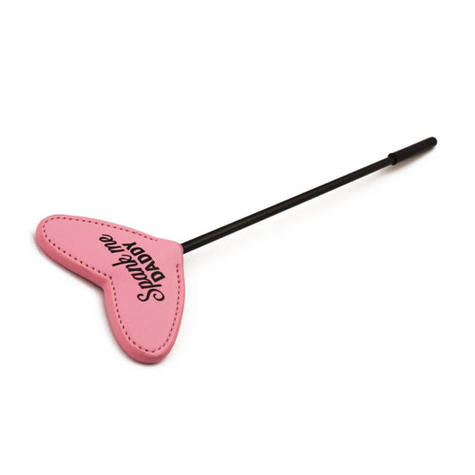 Spank Me Daddy - Pink heart flogger