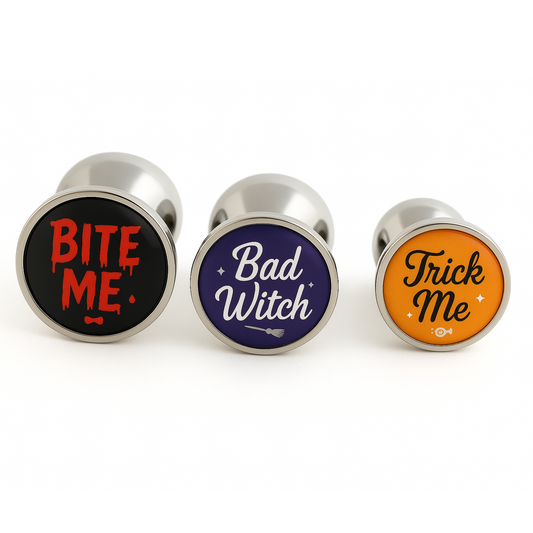 Bad Witch butt plugs Halloween gag gift set