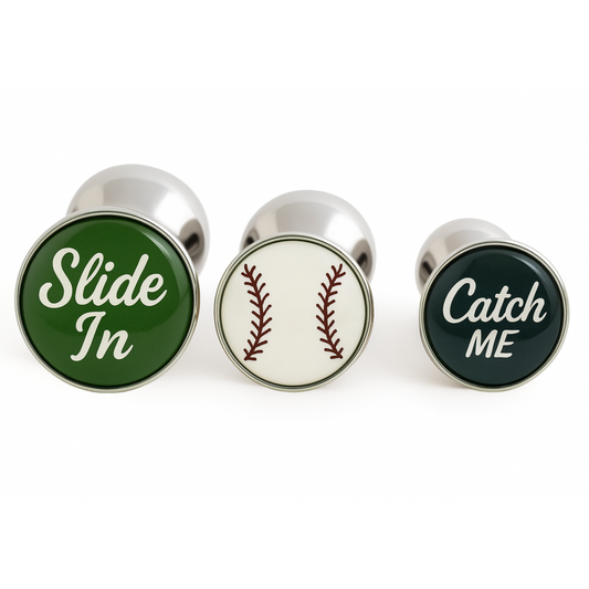 baseball butt plugs novelty gift set