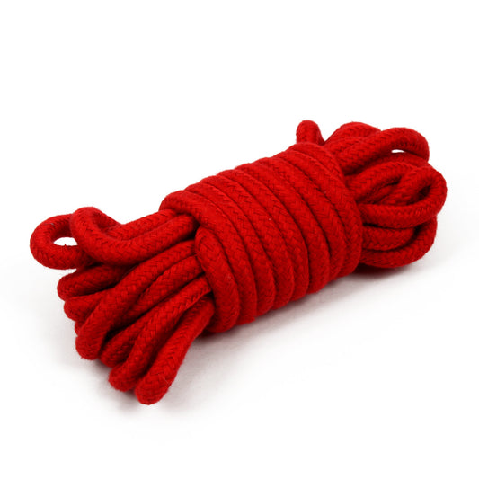 Red bondage rope - 5 meter length 