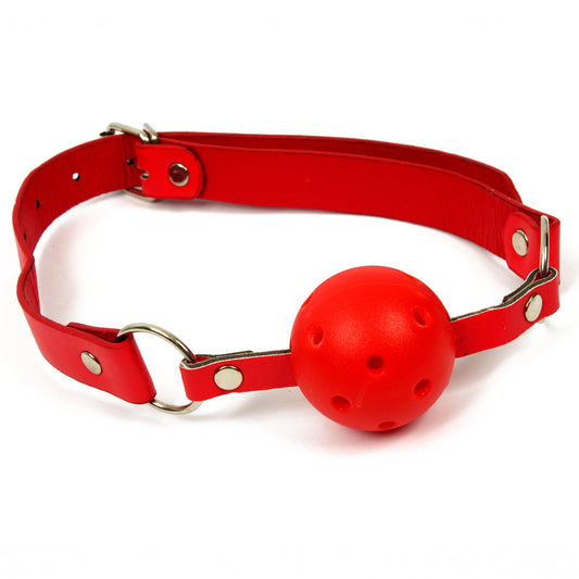 Red ball gag