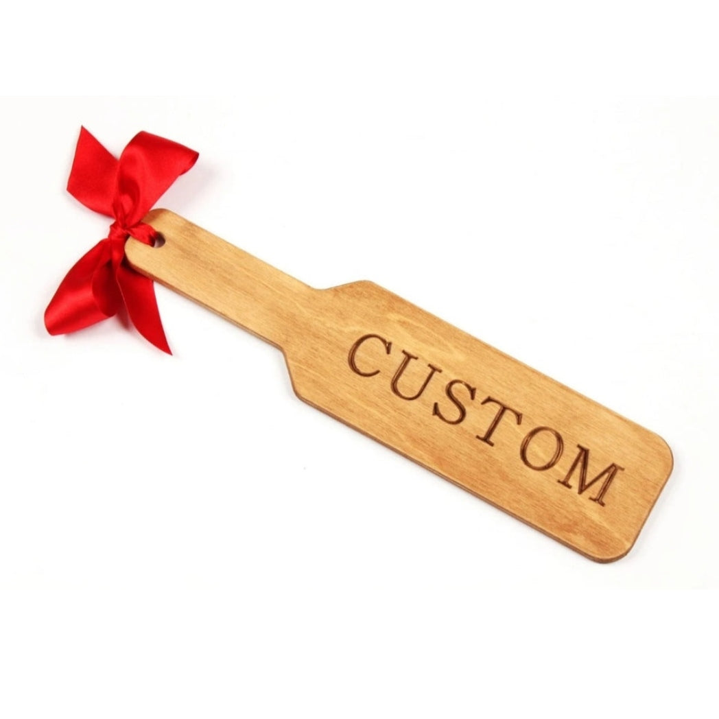 custom spanking paddle