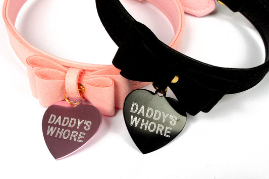 daddys whore collar