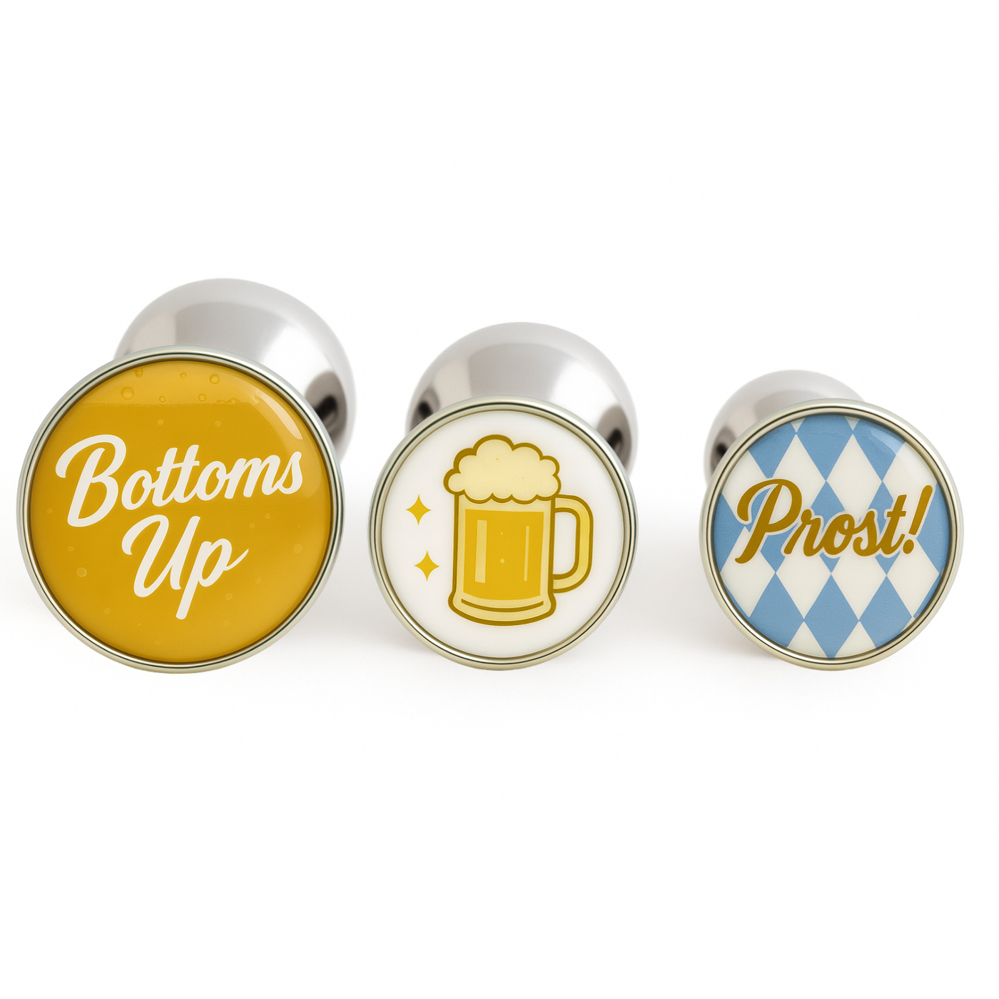 Prost and Bottoms Up Butt Plugs for Oktoberfest
