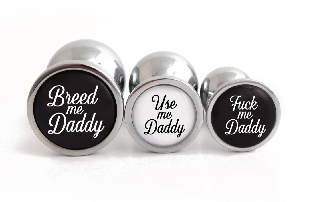 Breed me Daddy Butt Plugs
