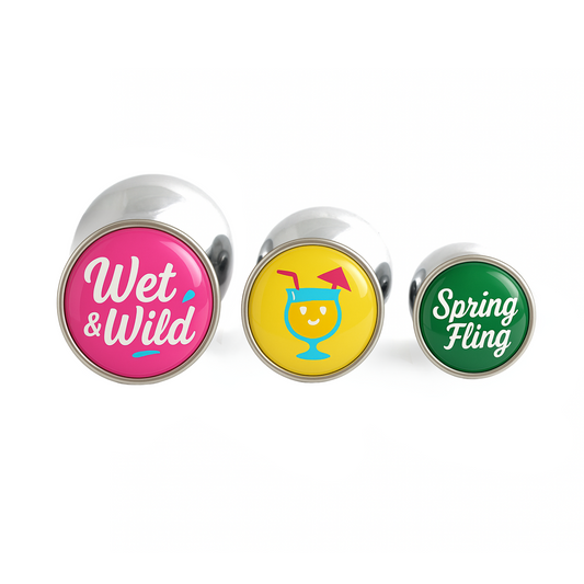 Spring Break Butt Plugs – Wet & Wild Party Set and spring fling design