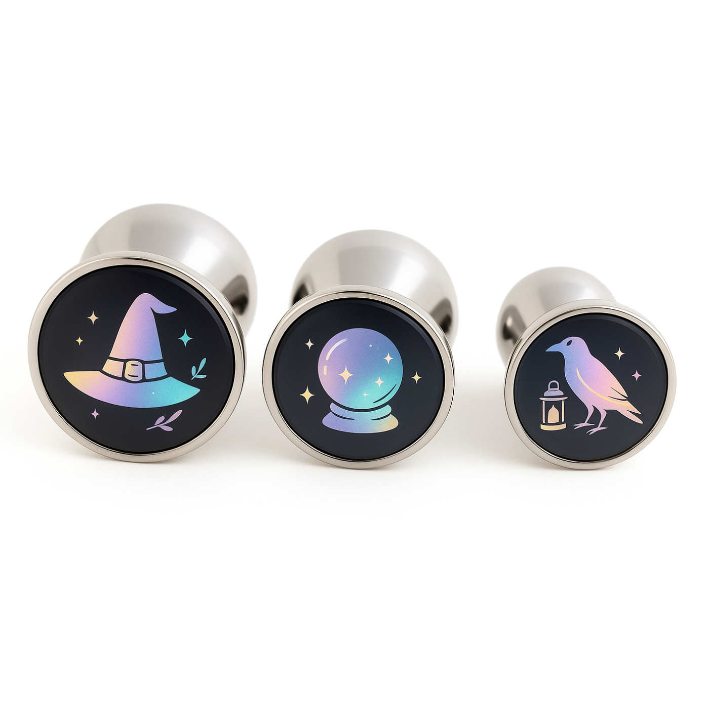Witch butt plugs witchy kink toys set