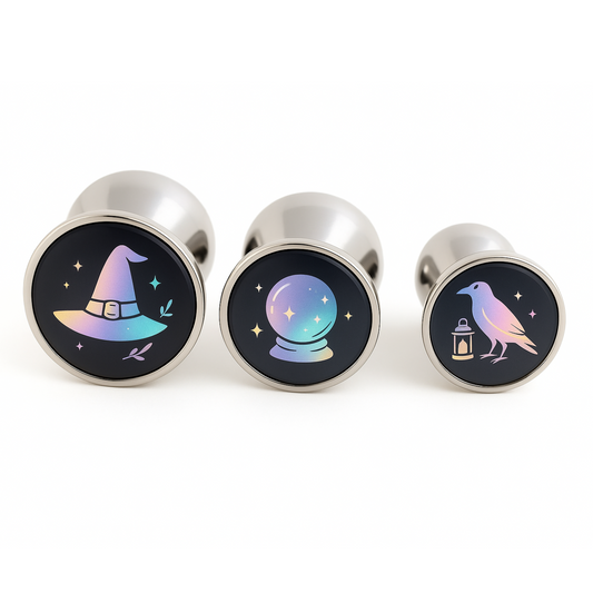 Witch butt plugs witchy kink toys set