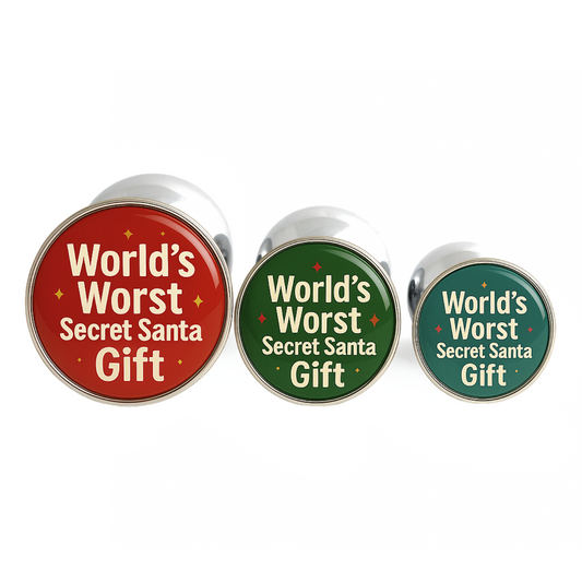 World’s Worst Secret Santa Gift – Funny Christmas Butt Plug Set that's so bad, its actually really good!